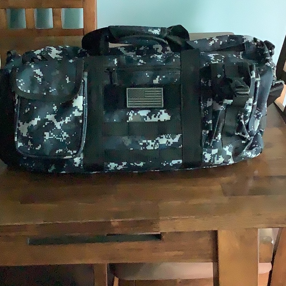 Camouflage Duffel Bag